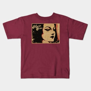 Maria Felix Golden Cinema Kids T-Shirt